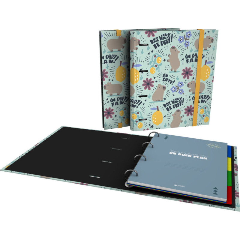 CARPEBOOK 4D35 A4 EC CHEERFUL GRAFOPLAS26 PACK 2U. 88122747