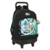 MOCHILA GDE. C/RUEDAS COMPACT EXTRAIBLE EL NIÑO "GREEN BALI" SAFTA23 ENERO 612332918