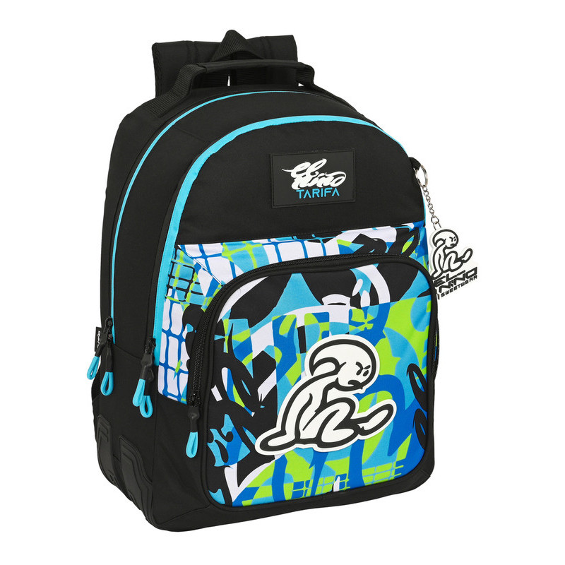 MOCHILA DOBLE ADAPT.CARRO EL NIÑO "GREEN BALI" SAFTA23 ENERO 612332773