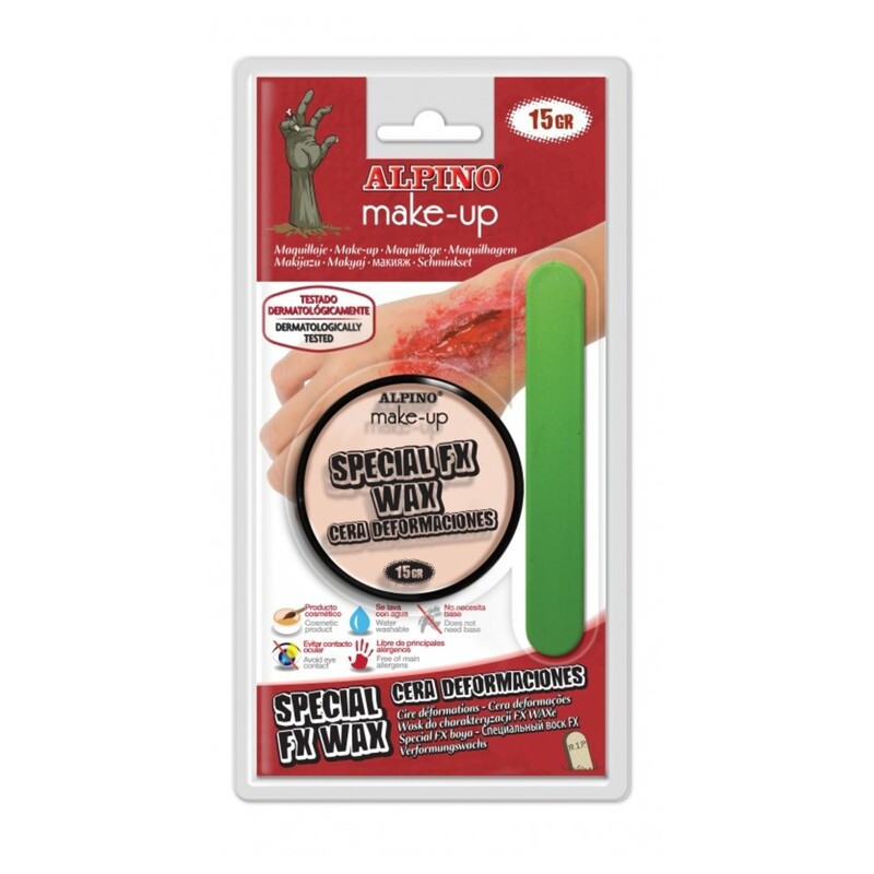 MAQUILLAJE ALPINO MAKE-UP SPECIAL FX WAX CERA DEFORMACIONES 15G DL000163 BLISTER
