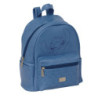 MINI MOCHILA TEEN STITCH "BLUE" SAFTA26 622632843 28X24 UNIDAD