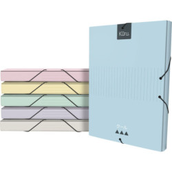 CAJA ECOPROJ GOM.3CM KURU4 AZUL S GRAFOPLAS26 PACK 6U. 91273891