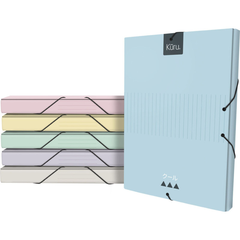 CAJA ECOPROJ GOM.3CM KURU4 AZUL S GRAFOPLAS26 PACK 6U. 91273891