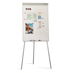 PIZARRA TRÍPODE CONVENCIÓN CON SISTEMA DE ESTABILIDAD METÁLICA 70 X 102 CM FAIBO