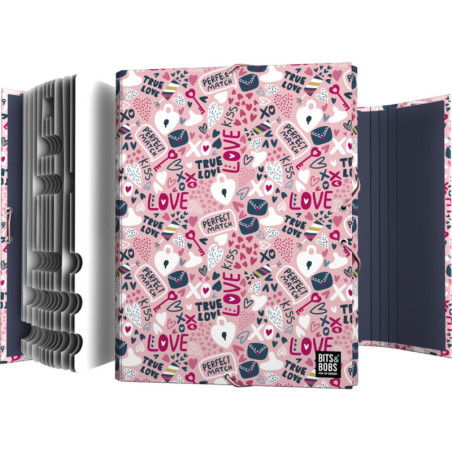 CLASIF.FORR.SOLAP. B&B TRUE LOVE GRAFOPLAS26 PACK 2U. 82212737