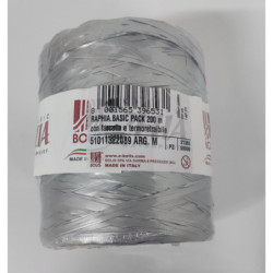 RAFIA SINTETICA FAMA 200M COLOR PLATA 551011322089