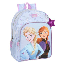 MOCHILA DE 33 CM ADAPT.CARRO FROZEN "BELIEVE" 612315180 SAFTA23 VAC