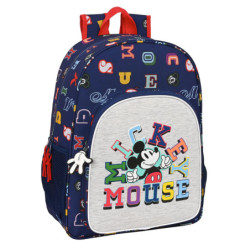 MOCHILA DE 33 CM ADAPT.CARRO MICKEY MOUSE "ONLY ONE" SAFTA23 ENERO 612314180