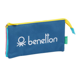 PORTATODO TRIPLE BENETTON "COLORINE" SAFTA21 ENERO 842117744 12*22