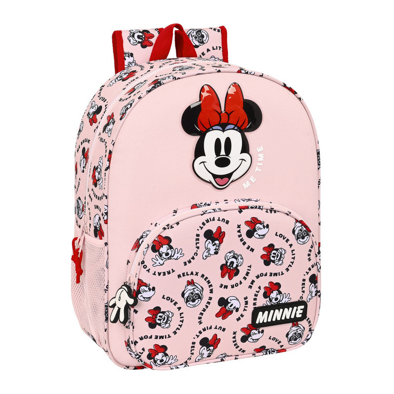 MOCHILA DE 33 CM ADAPT.CARRO MINNIE MOUSE "ME TIME" SAFTA23 ENERO 612312180