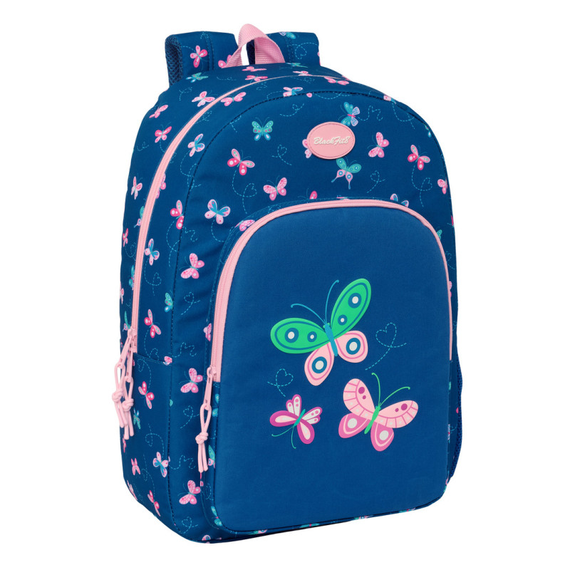 MOCHILA ADAPT.CARRO BLACKFIT8 "MARIPOSAS" SAFTA26 642630876 46X30 UNIDAD