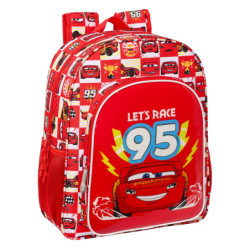 MOCHILA JUNIOR ADAPT.CARRO CARS "LET'S RACE" SAFTA23 ENERO 612311640