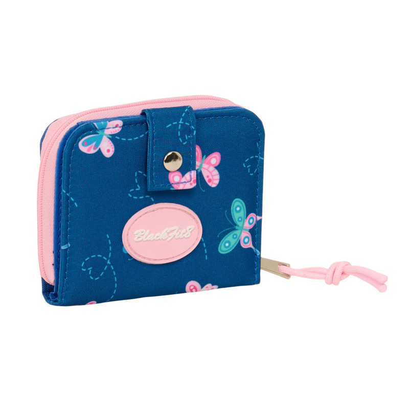 MONEDERO BILLETERA BLACKFIT8 "MARIPOSAS" SAFTA26 842630188 9,5X11 UNIDAD