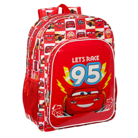 MOCHILA DE 33 CM ADAPT.CARRO CARS "LET'S RACE" SAFTA23 ENERO 612311180