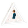 HUCHA COMUNION TRIANGULAR NIÑO ARGU PERSONALIZABLE C/CRISTAL UNIDAD 49507