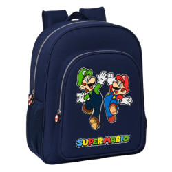 MOCHILA JUNIOR ADAPT.CARRO SUPER MARIO 612308640 SAFTA23 VAC