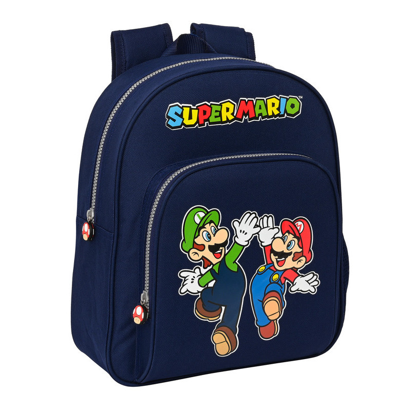MOCHILA INFANTIL ADAPT.CARRO SUPER MARIO 612308609 SAFTA23 VAC