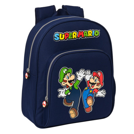 MOCHILA INFANTIL ADAPT.CARRO SUPER MARIO 612308609 SAFTA23 VAC