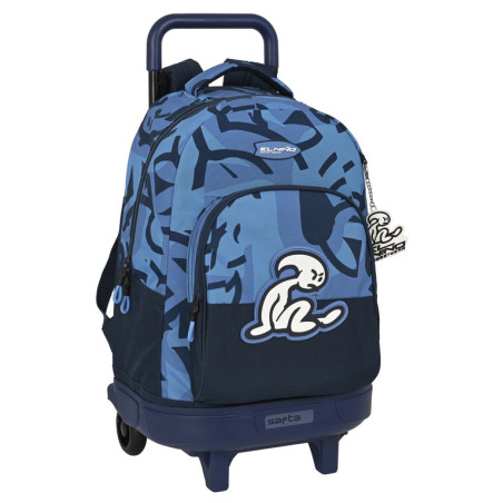 MOCHILA GDE. C/RUEDAS COMPACT EXTRAIBLE EL NIÑO "BAHIA" SAFTA23 ENERO 612307918