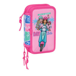 PLUMIER TRIPLE 37 PCS BARBIE SAFTA26 412610857 19,5X12,5 UNIDAD
