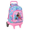 MOCHILA GDE. C/RUEDAS COMPACT EVOL. EXT. BARBIE SAFTA26 612610218 45X33 UNIDAD