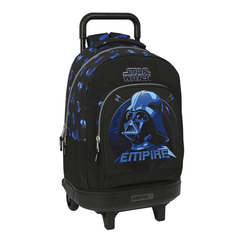 MOCHILA GDE. C/RUEDAS COMPACT EXTRAIBLE STAR WARS "DIGITAL ESCAPE" SAFTA23 ENERO 612301918