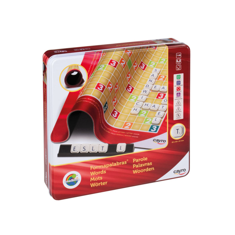JUEGO CAYRO FORMAPALABRAS CAJA METAL 27*27 756