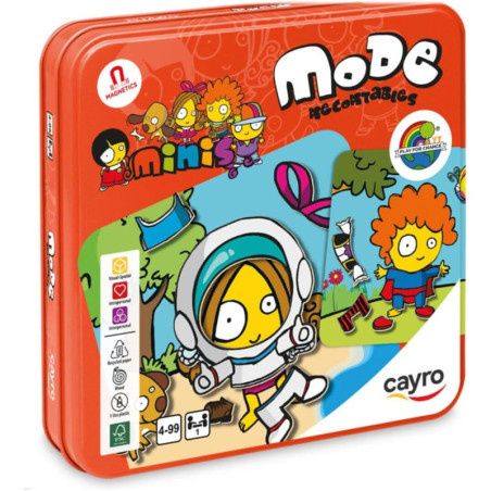 JUEGO CAYRO MODE RECORTABLES CAJA METAL 19*19 773