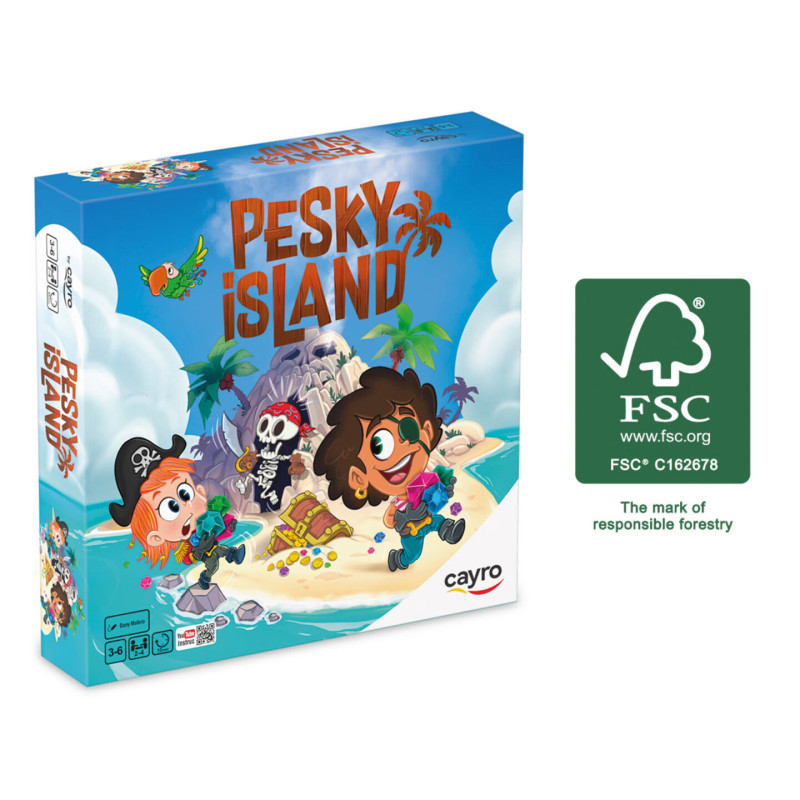 JUEGO CAYRO MESA PESKY ISLAND BUSCA EL TESORO 893
