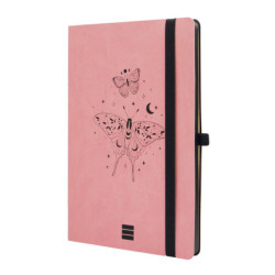 CUADERNO FINOCAM A4 TAPA FLEXIBLE A-5 DESIGN LISO BUTTERFLY 8053105
