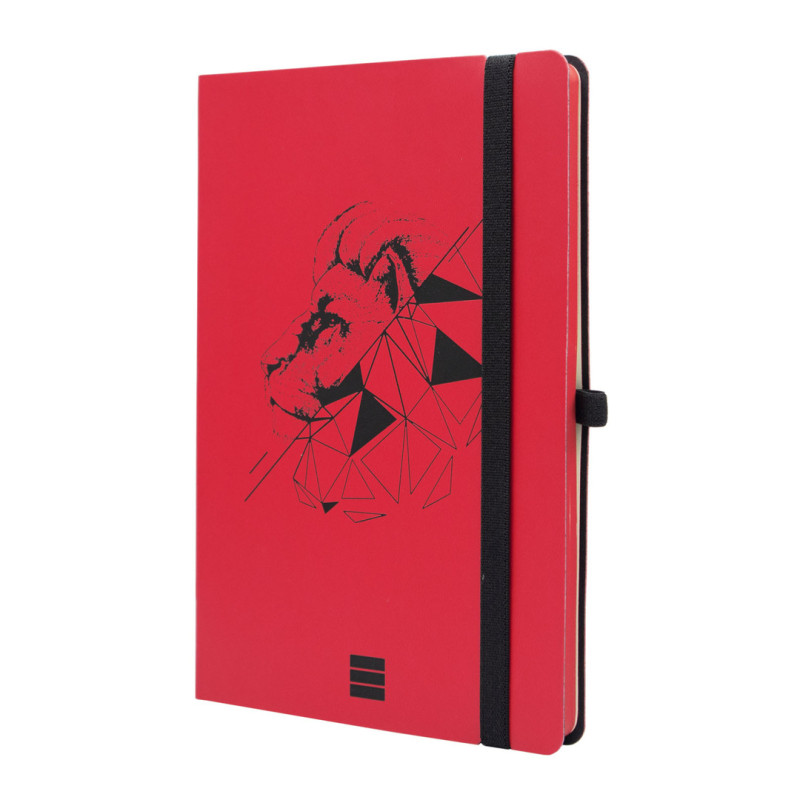 CUADERNO FINOCAM A4 TAPA FLEXIBLE A-5 DESIGN LISO LION 8053101