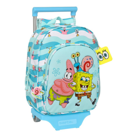 MOCH 185+CARRO 705 CON BOLSILLO 3D BOB ESPONJA "STAY POSITIVE" SAFTA23 ENERO 612291020