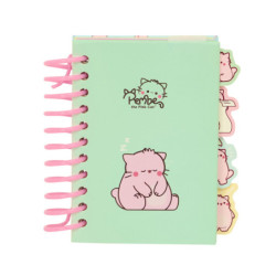 BLOC DE NOTAS A7 PEMBE "THE PINK CAT" SAFTA26 512646075 10,5X7,4 UNIDAD