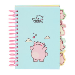 BLOC DE NOTAS A6 PEMBE "THE PINK CAT" SAFTA26 512646076 14,8X10,5 UNIDAD