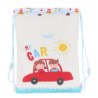 SACO PLANO JUNIOR FACIL LIMPIEZA SAFTA PREESCOLAR "MY CAR" 612286855 34*26 SAFTA22