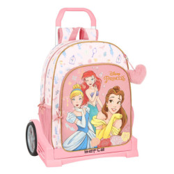 MOCHILA 180+CARRO EVOLUTION PRINCESAS DISNEY "DREAM IT" 612280860 42*33 SAFTA22