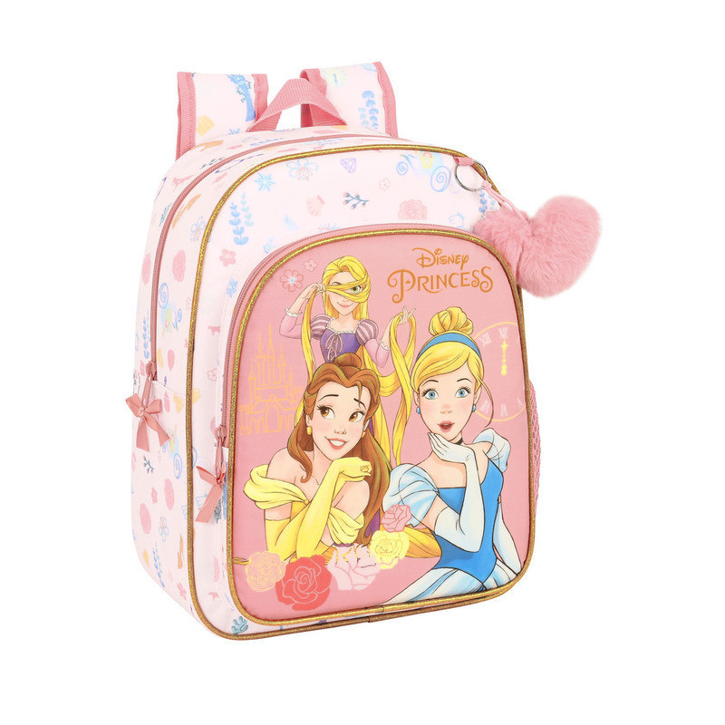 MOCHILA INFANTIL ADAPTABLE PRINCESAS DISNEY "DREAM IT" 612280185 34*26 SAFTA22
