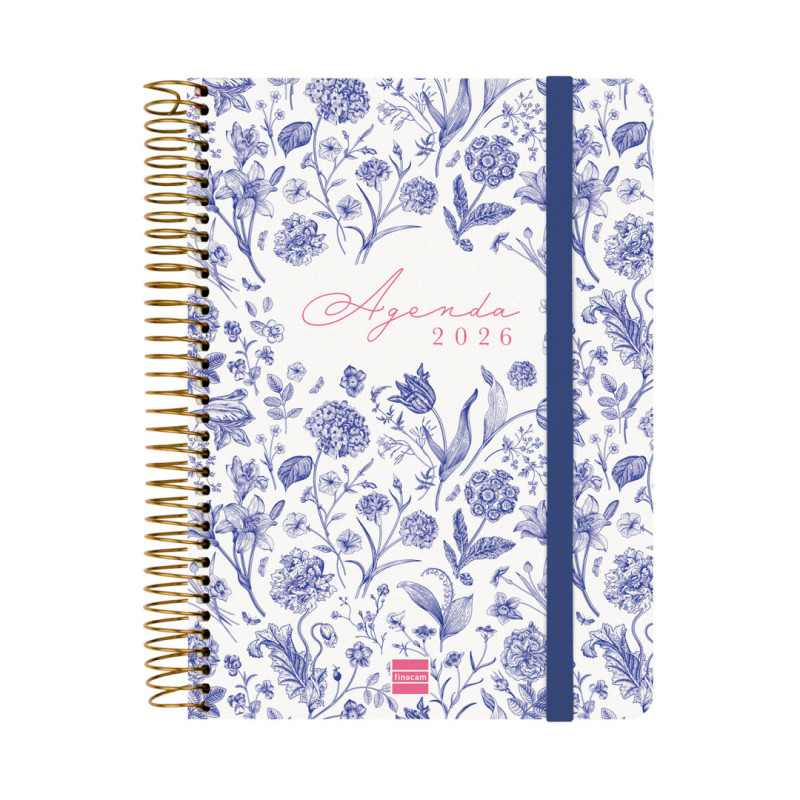 AGENDA ESCOLAR FINOCAM25 16M.CLOE E10 SVH 25-26 AZUL+ E10 - 155X212 MM 627100126