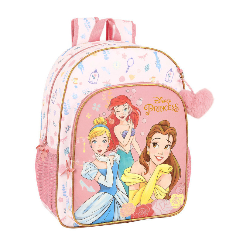 MOCHILA DE 33 CM ADAPTABLE PRINCESAS DISNEY "DREAM IT" 612280180 42*33 SAFTA22