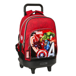 MOCHILA GDE C/RUEDAS COMPACT EXTRAIBLE AVENGERS "INFINITY" 612279918 45*33 SAFTA22