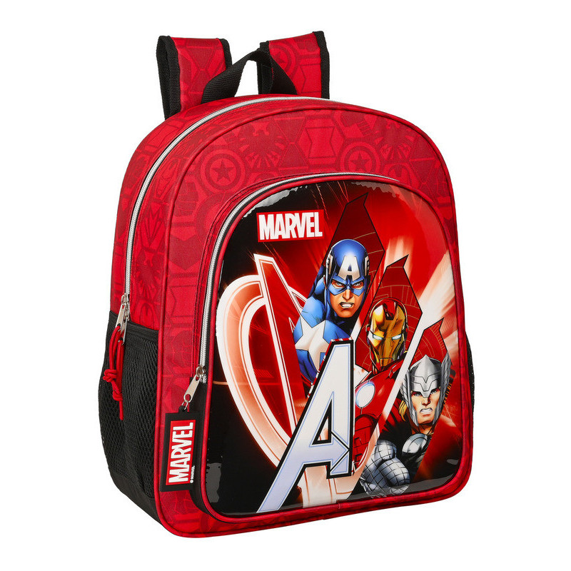 MOCHILA JUNIOR ADAPTABLE AVENGERS "INFINITY" 612279640 38*32 SAFTA22