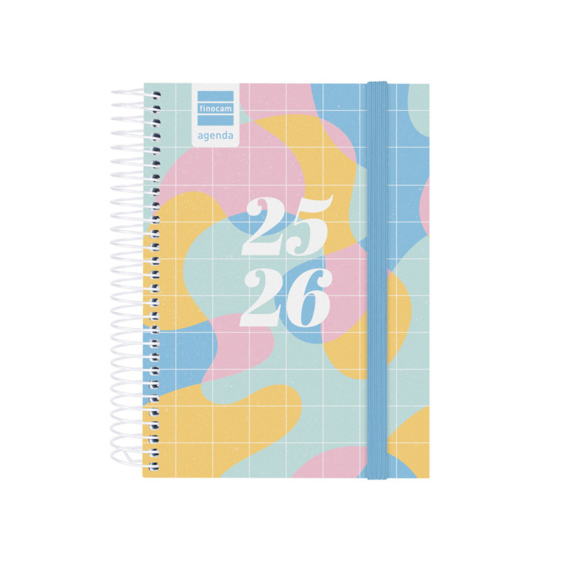 AGENDA ESCOLAR FINOCAM25 SEC.1/8 1DP 25-26 ART+ 8º - 120X164 MM 634264826