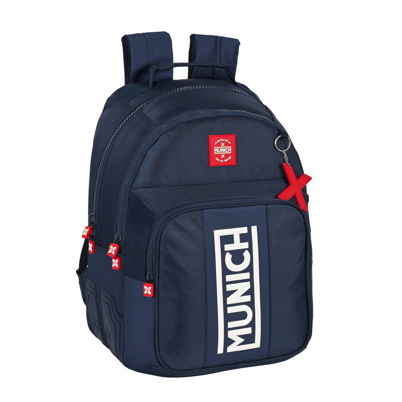 MOCHILA DOBLE ADAPTABLE MUNICH "STORM" 612274773 42*32 SAFTA22