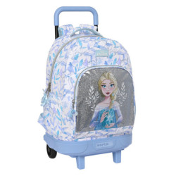 MOCHILA GDE. C/RUEDAS COMPACT EXT.SIMPLE FROZEN II "MEMORIES" SAFTA23 ENERO 612273918