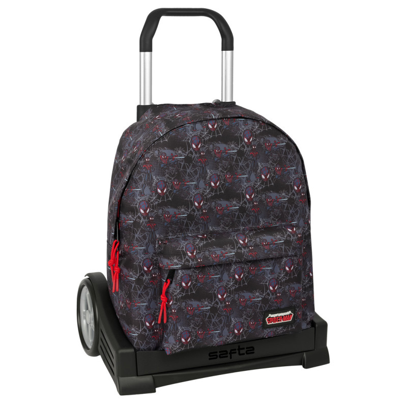 MOCHILA 774+CARRO EVOLUTION MILES MORALES SAFTA26 612660860 42X33 UNIDAD