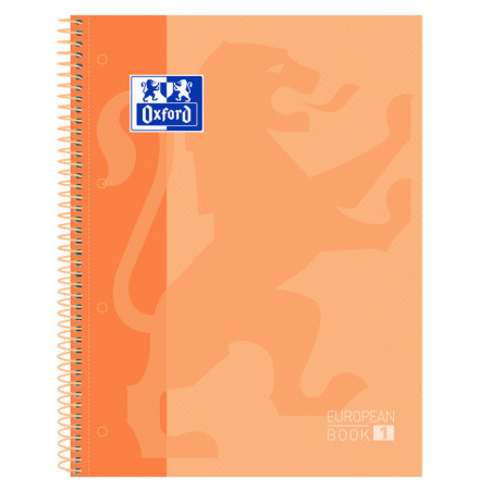 CUADERNO ENRI OXFORD SCHOOL EUROPEAN A-4  80H 5*5 MELOCOTON 400119096