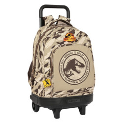 MOCHILA GDE. C/RUEDAS COMPACT EXTRAIBLE JURASSIC WORLD "DOMINION" SAFTA23 ENERO 612263918