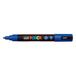 MARCADOR UNI-BALL POSCA PC-5M PUNTA REDONDA 1,8-2,5MM AZUL (33)