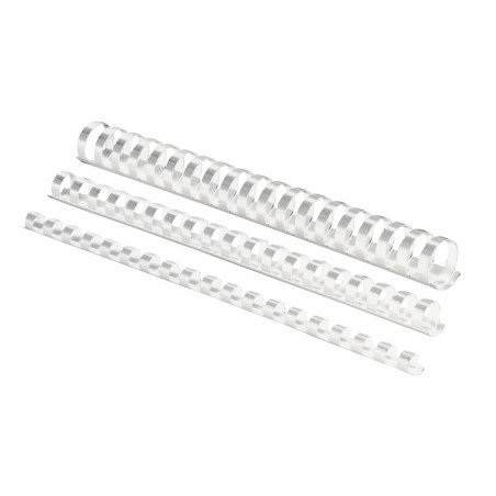 CANUTILLO PLASTICO 22MM BLANCO CJ.50U FELLOWES