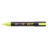 MARCADOR UNI-BALL POSCA PC-5M PUNTA REDONDA 1,8-2,5MM FLUOR AMARILLO (F2)